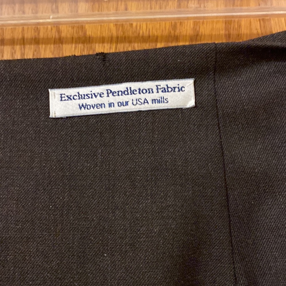 🦋 Pendleton brown skirt size 14 - Picture 2 of 8